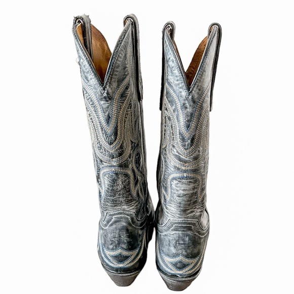 Old Gringo Yippee Kiyay Western Boots Gray Size 6.5 - Picture 2 of 9